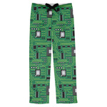 Circuit Board Mens Pajama Pants - S
