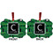 Circuit Board Metal Benilux Ornament - Front and Back (APPROVAL)