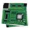 Circuit Board Microfiber Dish Rag - FOLDED (square)