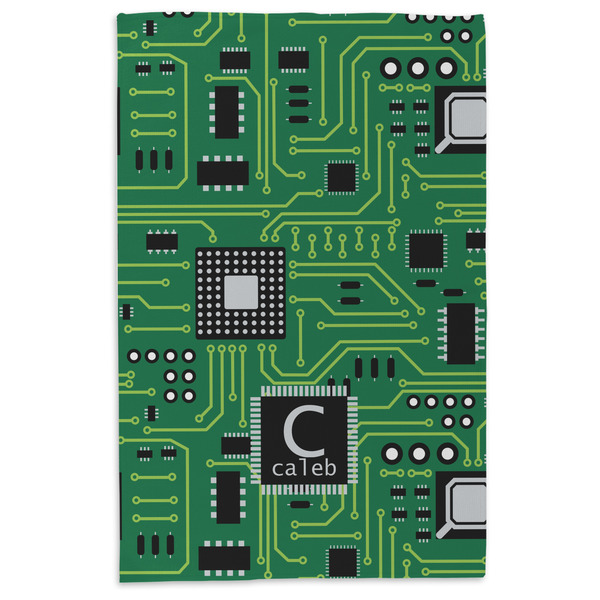Circuit Board Microfiber Dish Towel - APPROVAL