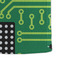 Circuit Board Microfiber Dish Towel - DETAIL