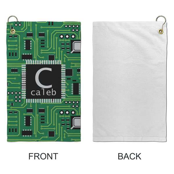 Circuit Board Microfiber Golf Towels - Small - APPROVAL