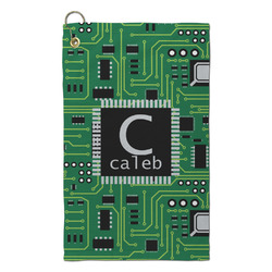 Circuit Board Microfiber Golf Towel - Small (Personalized)