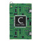 Circuit Board Microfiber Golf Towels - Small - FRONT