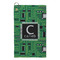 Circuit Board Microfiber Golf Towel - Small (Personalized)