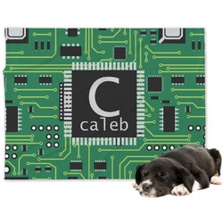 Circuit Board Dog Blanket - Regular (Personalized)