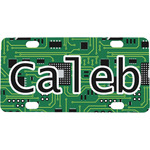 Circuit Board Mini / Bicycle License Plate (4 Holes) (Personalized)