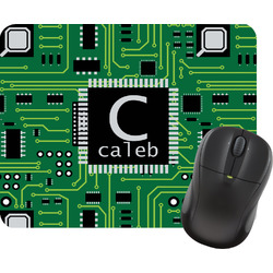 Circuit Board Rectangular Mouse Pad (Personalized)
