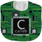 Circuit Board New Baby Bib - Closed and Folded