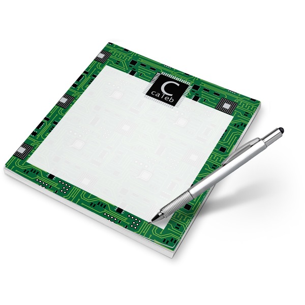 Custom Circuit Board Notepad (Personalized)