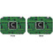 Circuit Board Octagon Placemat - Double Print Front and Back