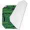 Circuit Board Octagon Placemat - Single front (folded)