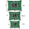 Circuit Board Outdoor Dog Beds - SIZE CHART