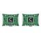 Circuit Board  Outdoor Rectangular Throw Pillow (Front and Back)