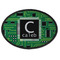 Circuit Board Oval Patch