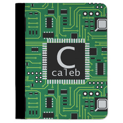 Circuit Board Padfolio Clipboard - Large (Personalized)