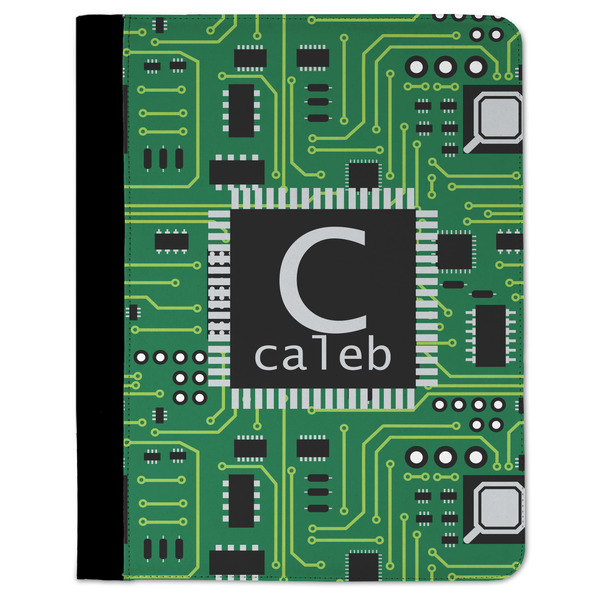 Custom Circuit Board Padfolio Clipboard - Large (Personalized)