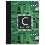 Circuit Board Padfolio Clipboard - Small (Personalized)