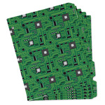 Circuit Board Binder Tab Divider Set (Personalized)