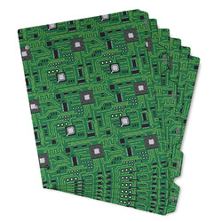 Circuit Board Binder Tab Divider - Set of 6 (Personalized)