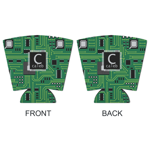 Circuit Board Party Cup Sleeves - with bottom - APPROVAL