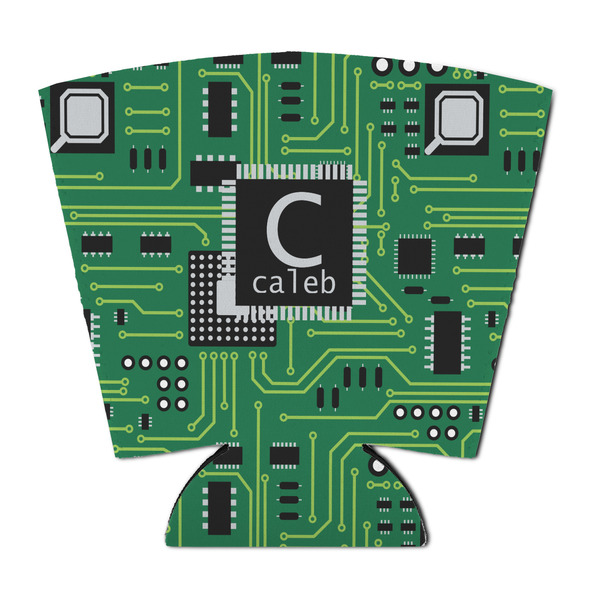 Circuit Board Party Cup Sleeves - with bottom - FRONT