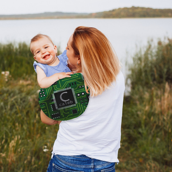Circuit Board Peanut Shaped Burp - Lifestyle