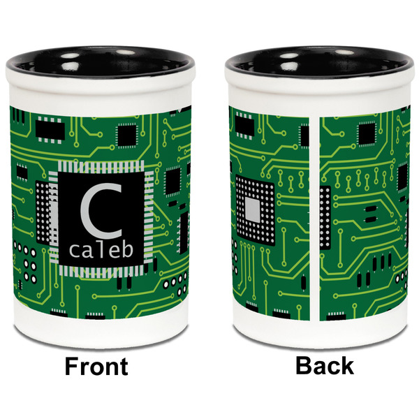 Circuit Board Pencil Holder - Black - approval