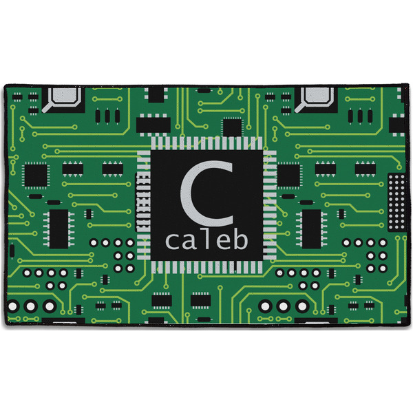 Custom Circuit Board Door Mat - 60"x36" (Personalized)