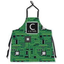 Circuit Board Apron Without Pockets w/ Name and Initial