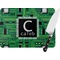 Circuit Board Personalized Glass Cutting Board