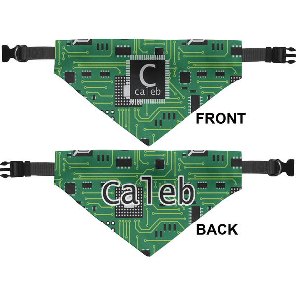 Circuit Board Pet Bandana Approval
