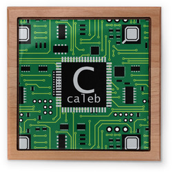 Circuit Board Pet Urn w/ Name and Initial