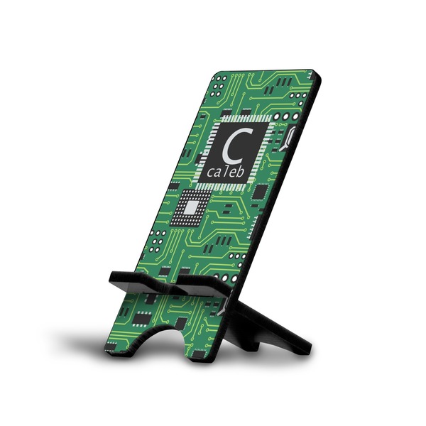 Custom Circuit Board Cell Phone Stand (Small) (Personalized)
