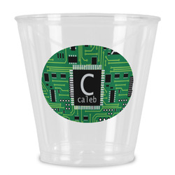 Circuit Board Plastic Shot Glass (Personalized)