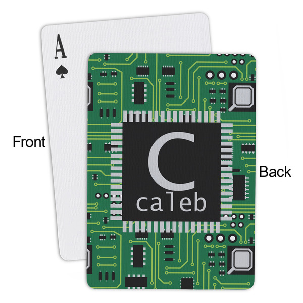 Circuit Board Playing Cards - Approval