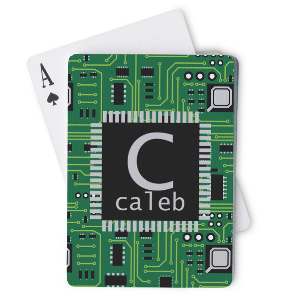 Custom Circuit Board Playing Cards (Personalized)