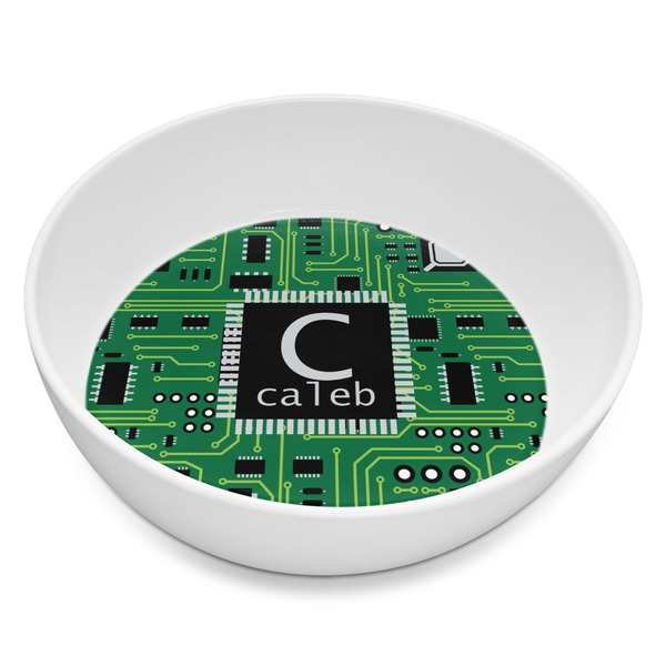 Custom Circuit Board Melamine Bowl - 8 oz (Personalized)