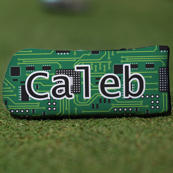 Custom Circuit Board Blade Putter Cover (Personalized)