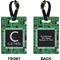 Circuit Board Rectangle Luggage Tag (Front + Back)
