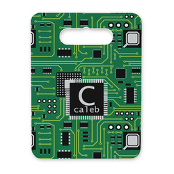 Circuit Board Rectangular Trivet with Handle (Personalized)