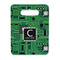 Circuit Board Rectangle Trivet with Handle - FRONT