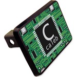 Circuit Board Rectangular Trailer Hitch Cover - 2" (Personalized)