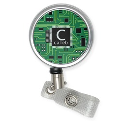 Circuit Board Retractable Badge Reel (Personalized)