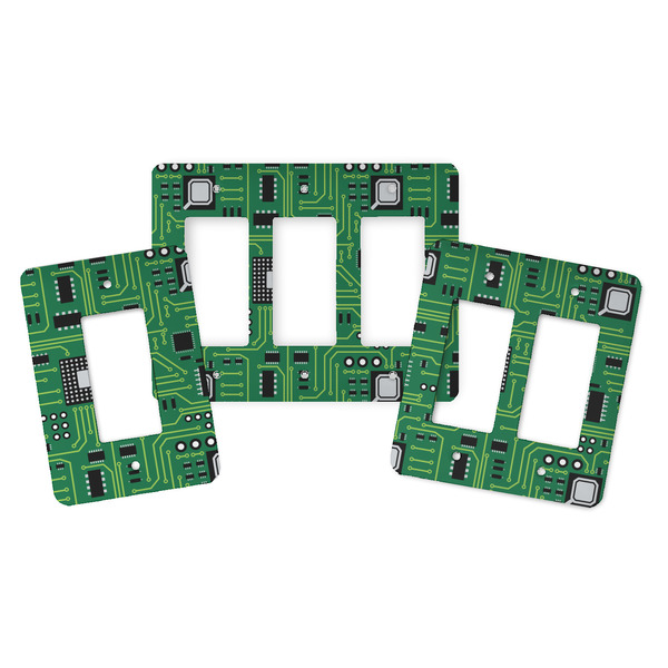 Circuit Board Rocker Light Switch Covers - Parent - ALL VARIATIONS
