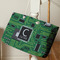 Circuit Board Large Rope Tote - Life Style