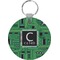 Circuit Board Round Keychain (Personalized)