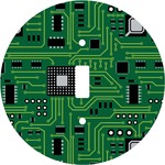 Circuit Board Round Light Switch Cover