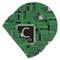 Circuit Board Round Linen Placemats - MAIN (Double-Sided)