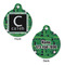 Circuit Board Round Pet ID Tag - Large - Approval
